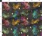 Rainbow Ocean Sea Nature Moon Space Galaxy Marine Rainbow Colorful Black Custom Printed Fabric by Spoonflower Various Fabrics by the Yard or Fat Quarter